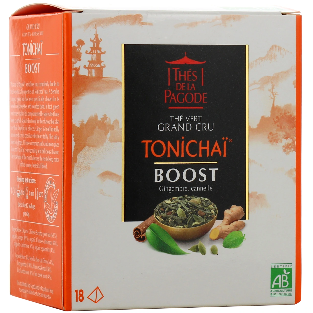Thés de la Pagode Thé Vert Tonichaï Boost - Thés de la Pagode