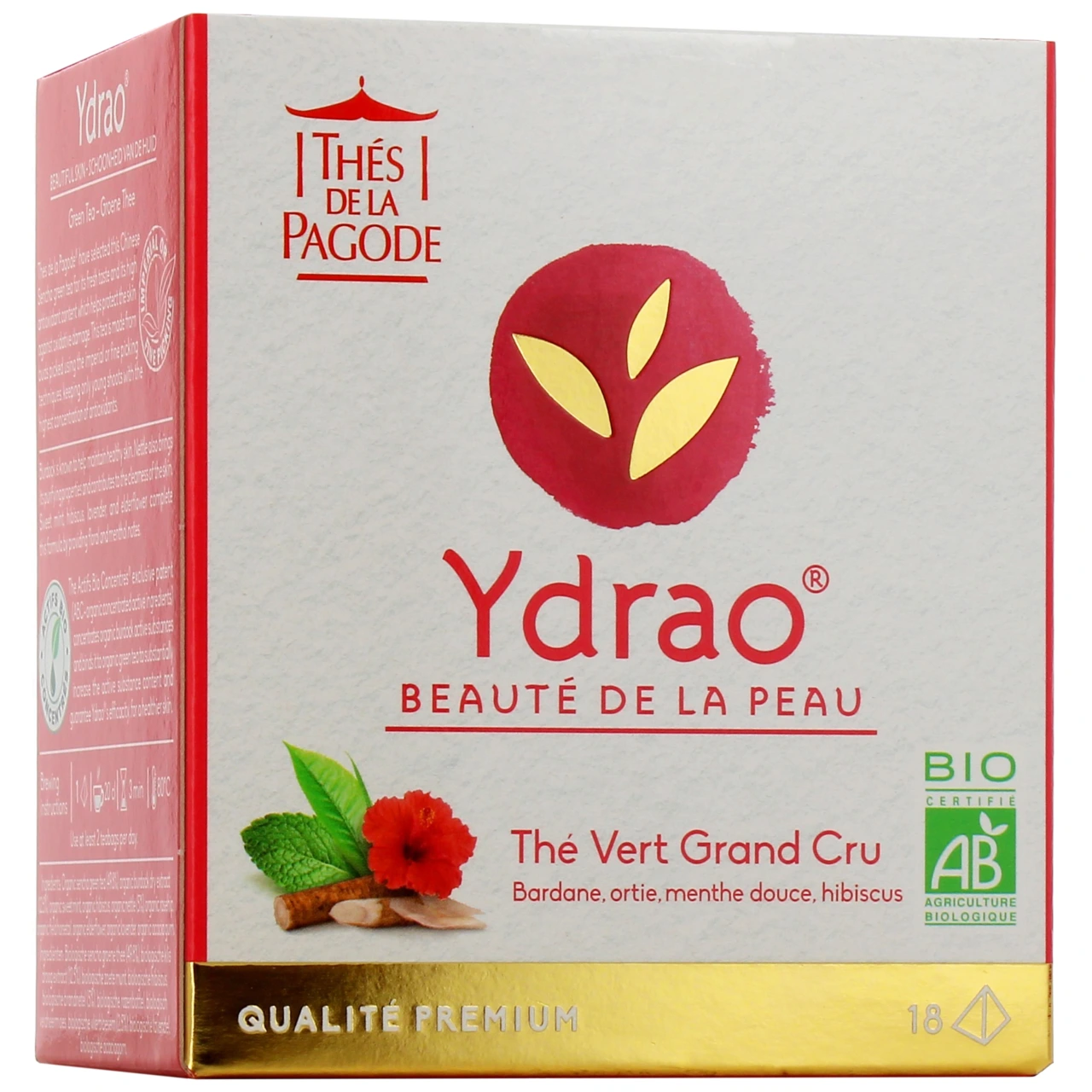 Thés de la Pagode Thé Vert Ydrao Beauté de la Peau - Thés de la Pagode