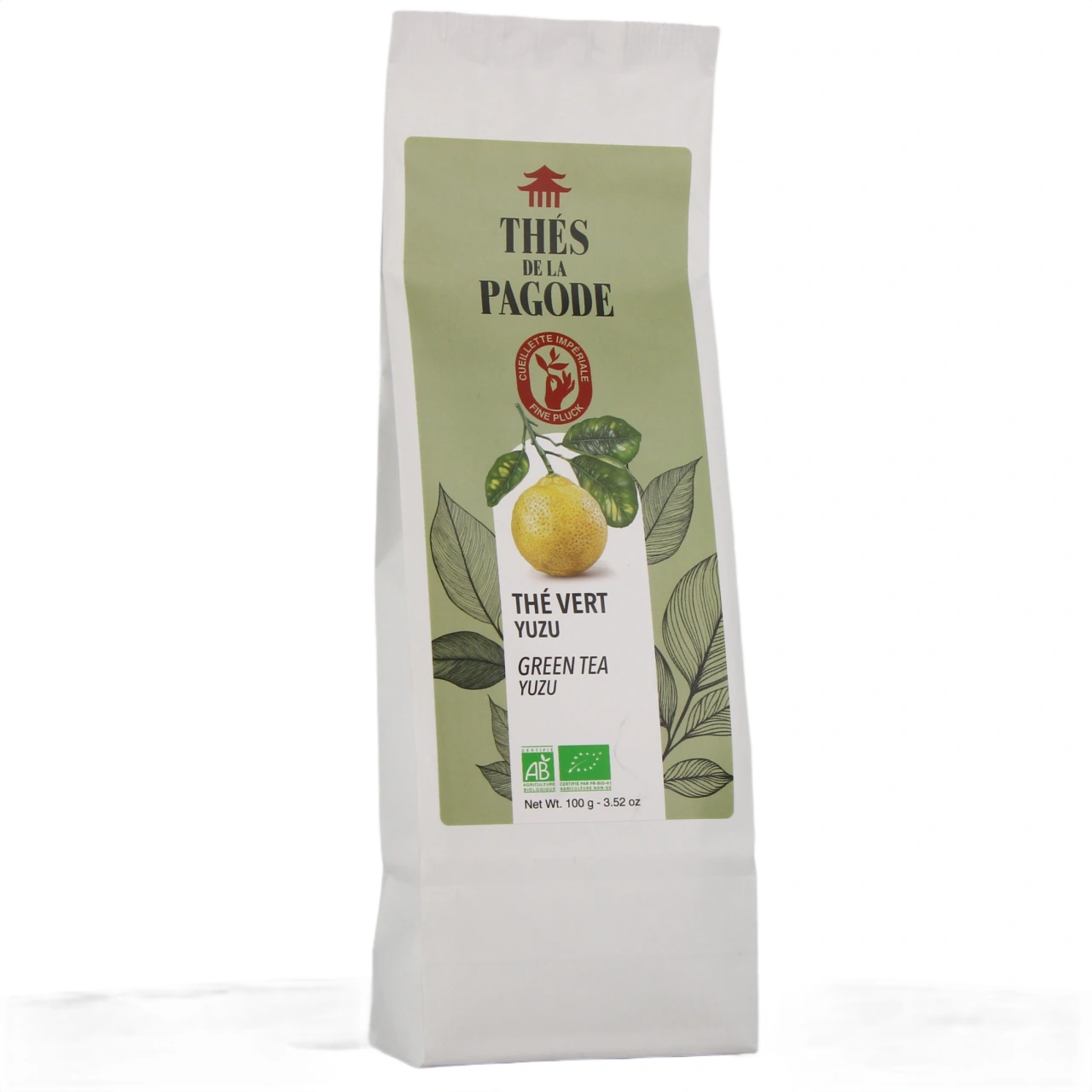 Thés de la Pagode Thé Vert Yuzu Bio - Thés de la Pagode