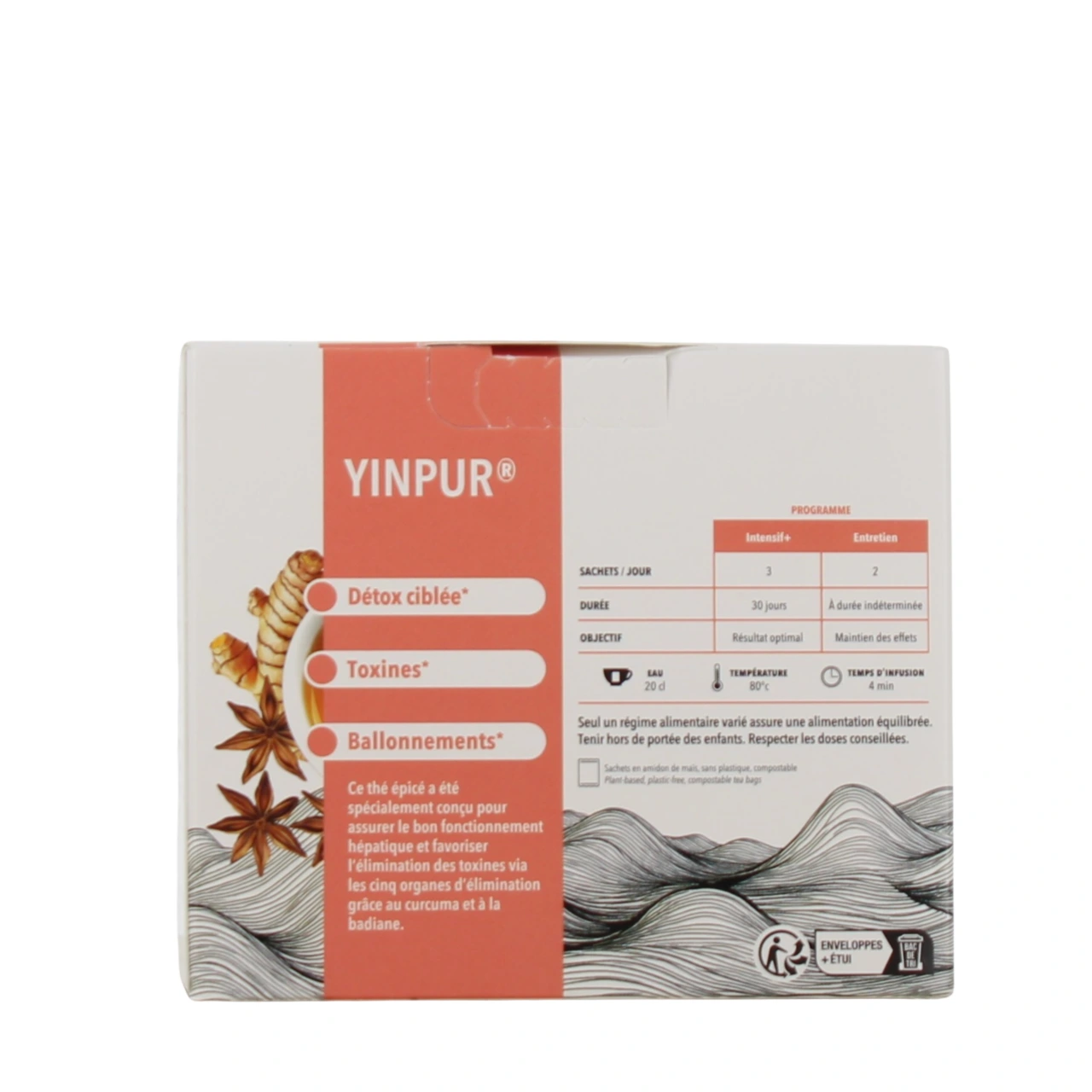 Thés de la Pagode Yinpur Détox Bio - Vue 2