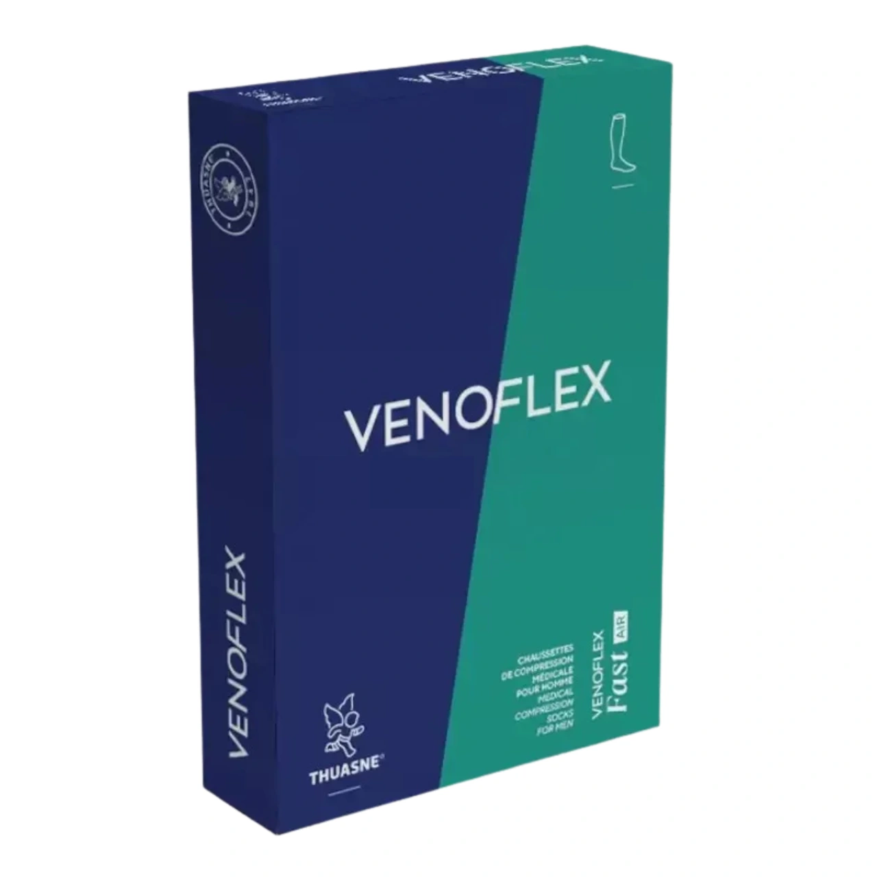 Thuasne Venoflex Fast Lin Chaussettes de Contention Homme Classe 2 - Vue 8