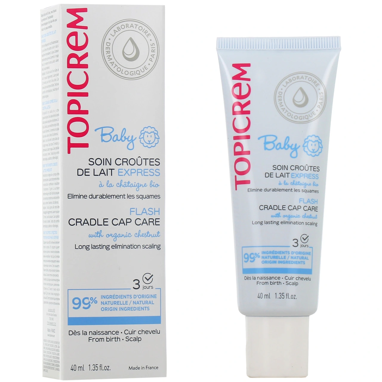 Topicrem Baby Soin Croûtes de Lait Express - Topicrem