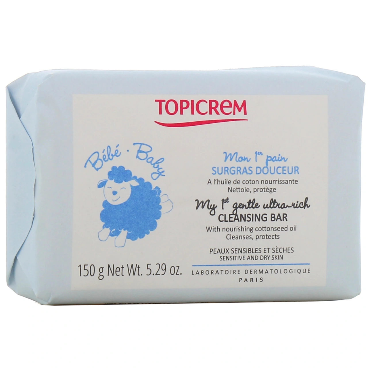 Topicrem Bébé Pain Surgras Douceur - Topicrem