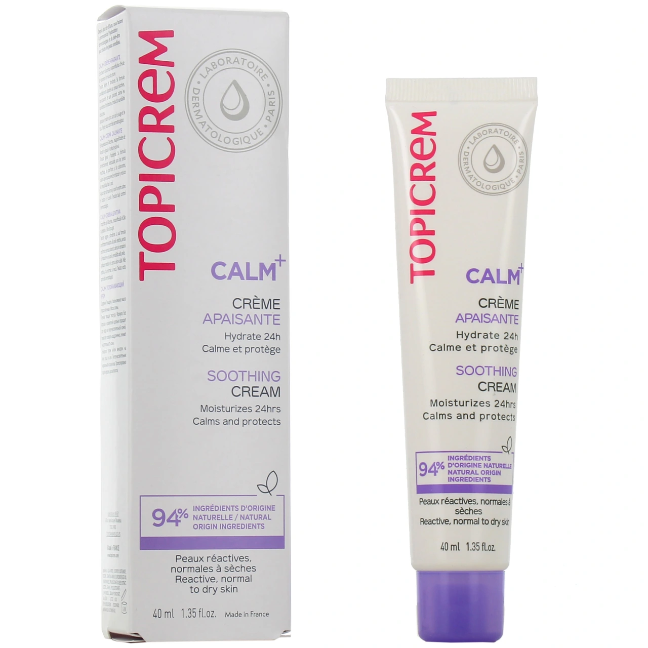 Topicrem Calm+ Crème Apaisante Légère - Topicrem
