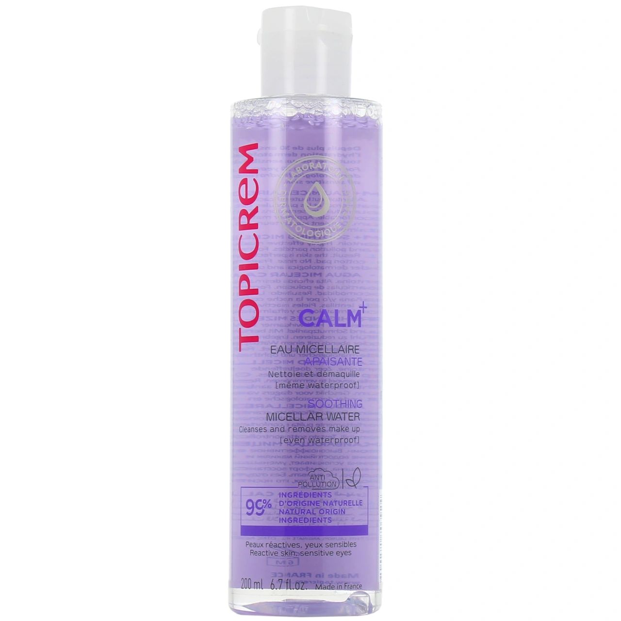 Topicrem Calm+ Eau Micellaire Apaisante - Topicrem