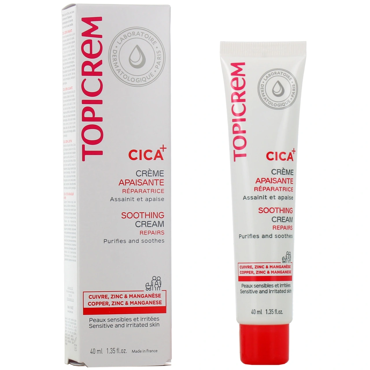Topicrem Cica Crème Apaisante Réparatrice - Vue 4