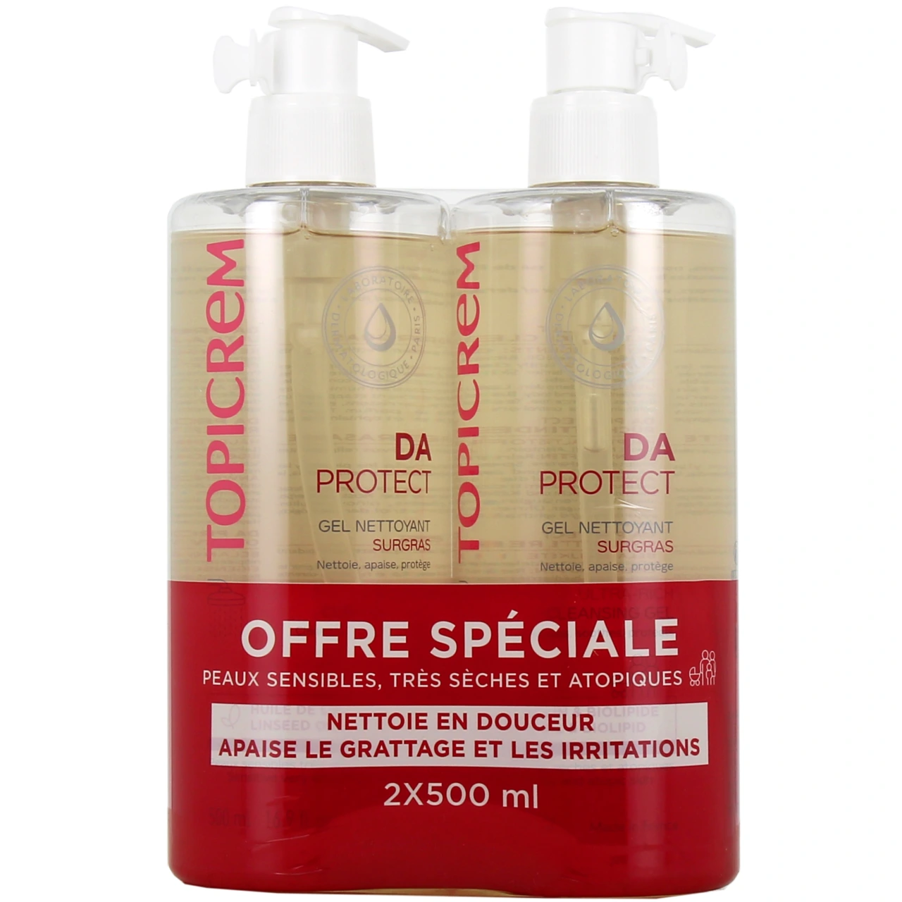 Topicrem DA Protect Gel Nettoyant Surgras - Vue 4