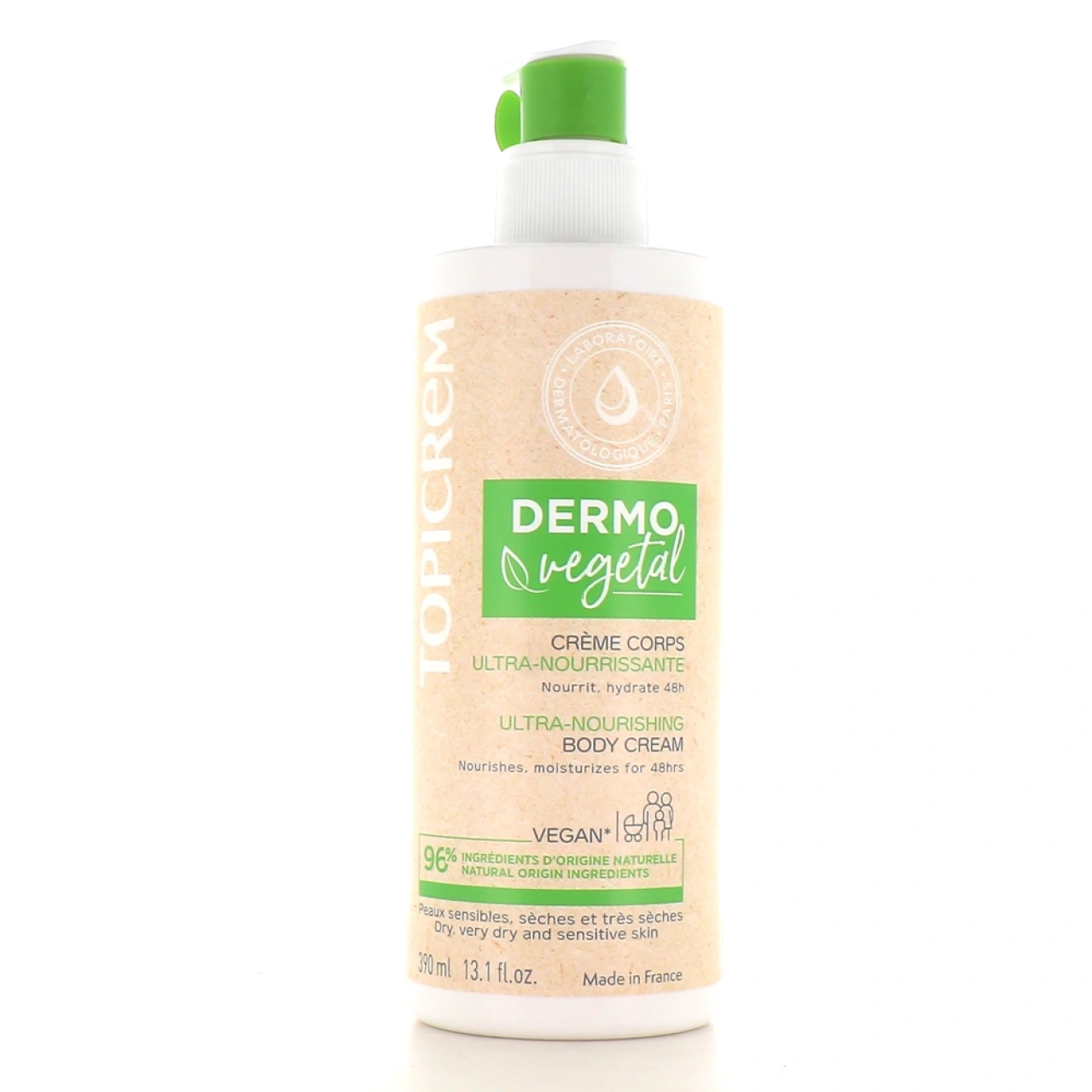 Topicrem Dermo Végétal Crème Corps Ultra-Nourrissante - Vue 3