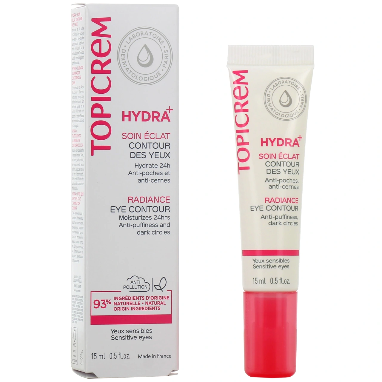 Topicrem Hydra+ Soin Eclat Contour des Yeux - Topicrem