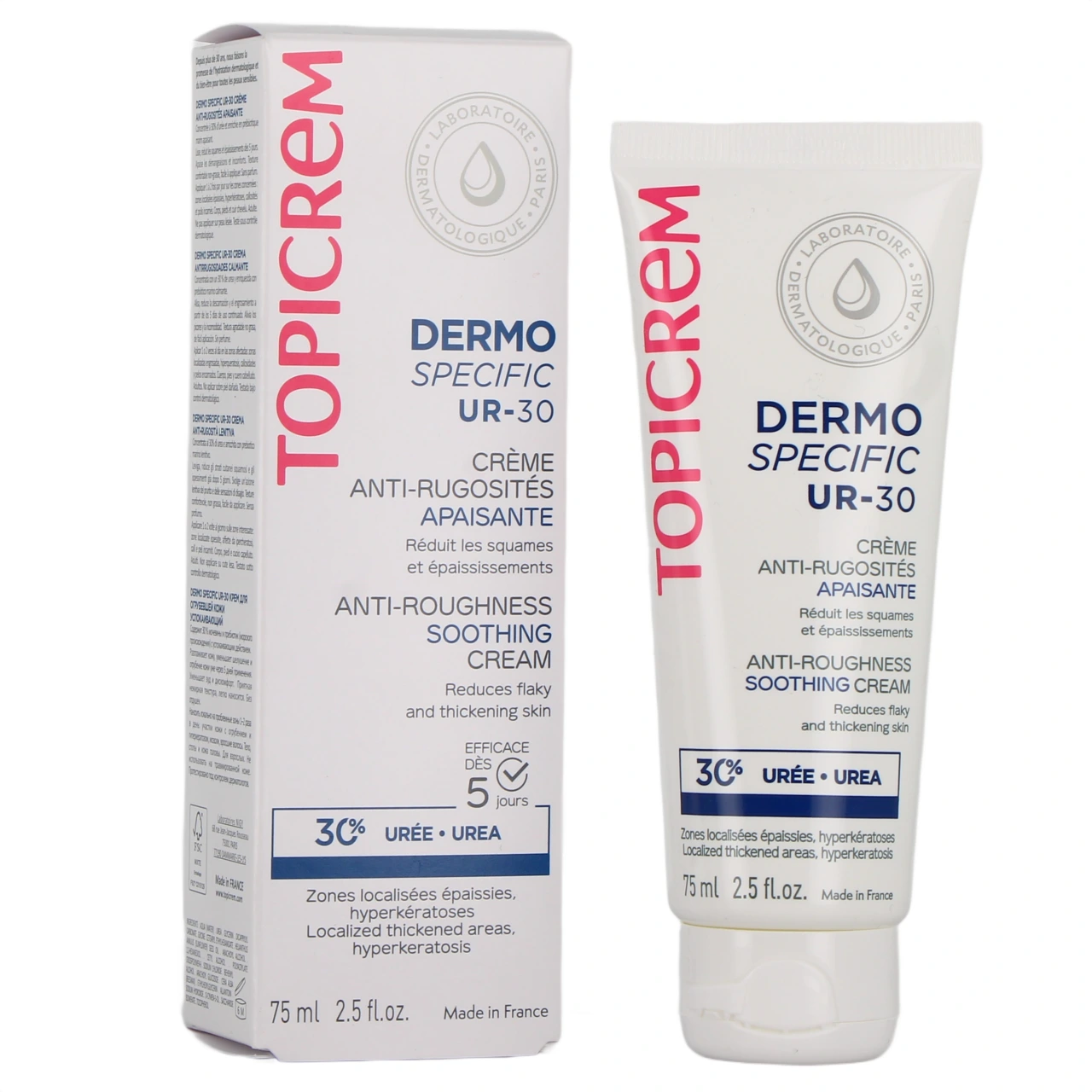 Topicrem UR-30 Crème Anti-Rugosités Apaisante - Topicrem