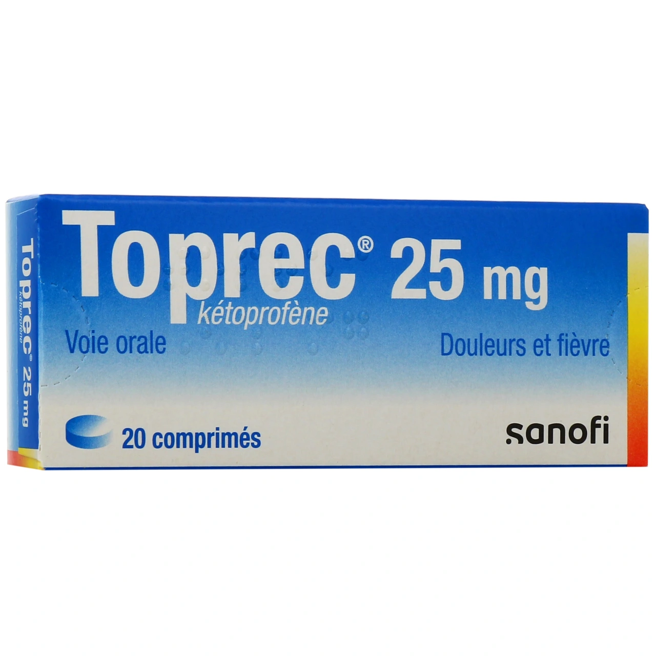 Toprec 25mg - Sanofi