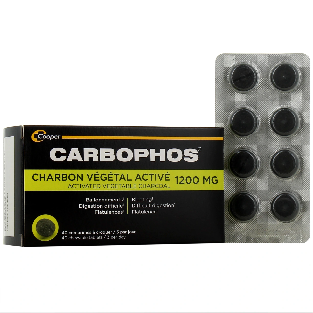 Carbophos Charbon Végétal Activé - Cooper