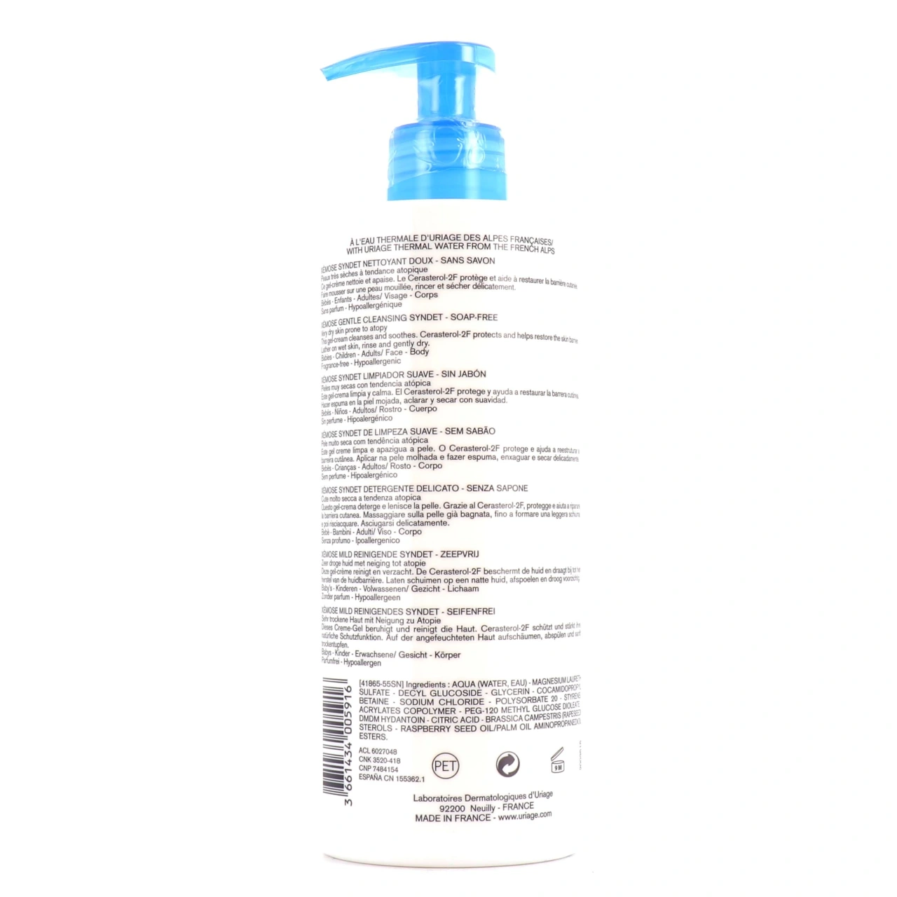 Uriage Xemose Syndet Nettoyant Doux - Vue 8