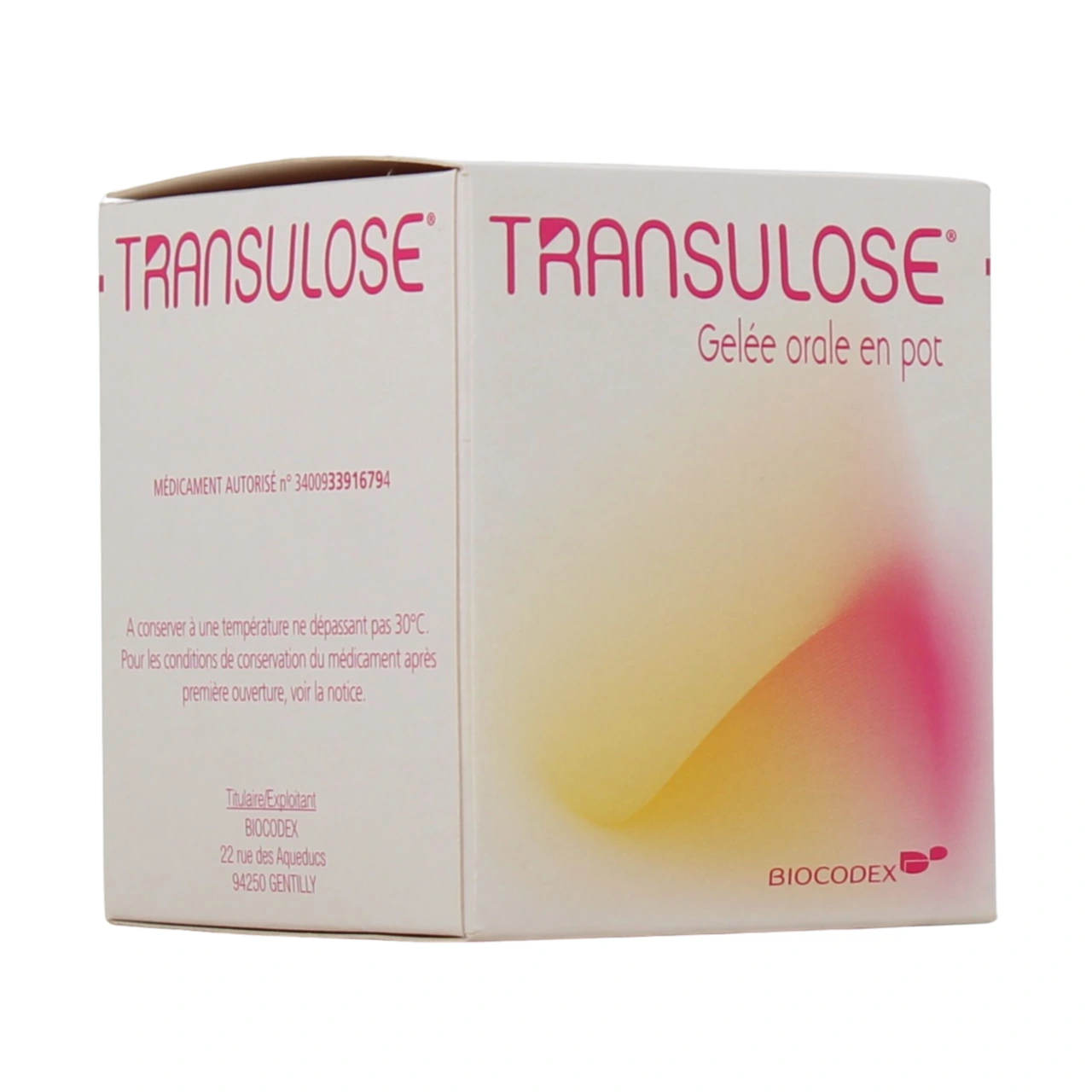Transulose gelée orale en pot - Biocodex