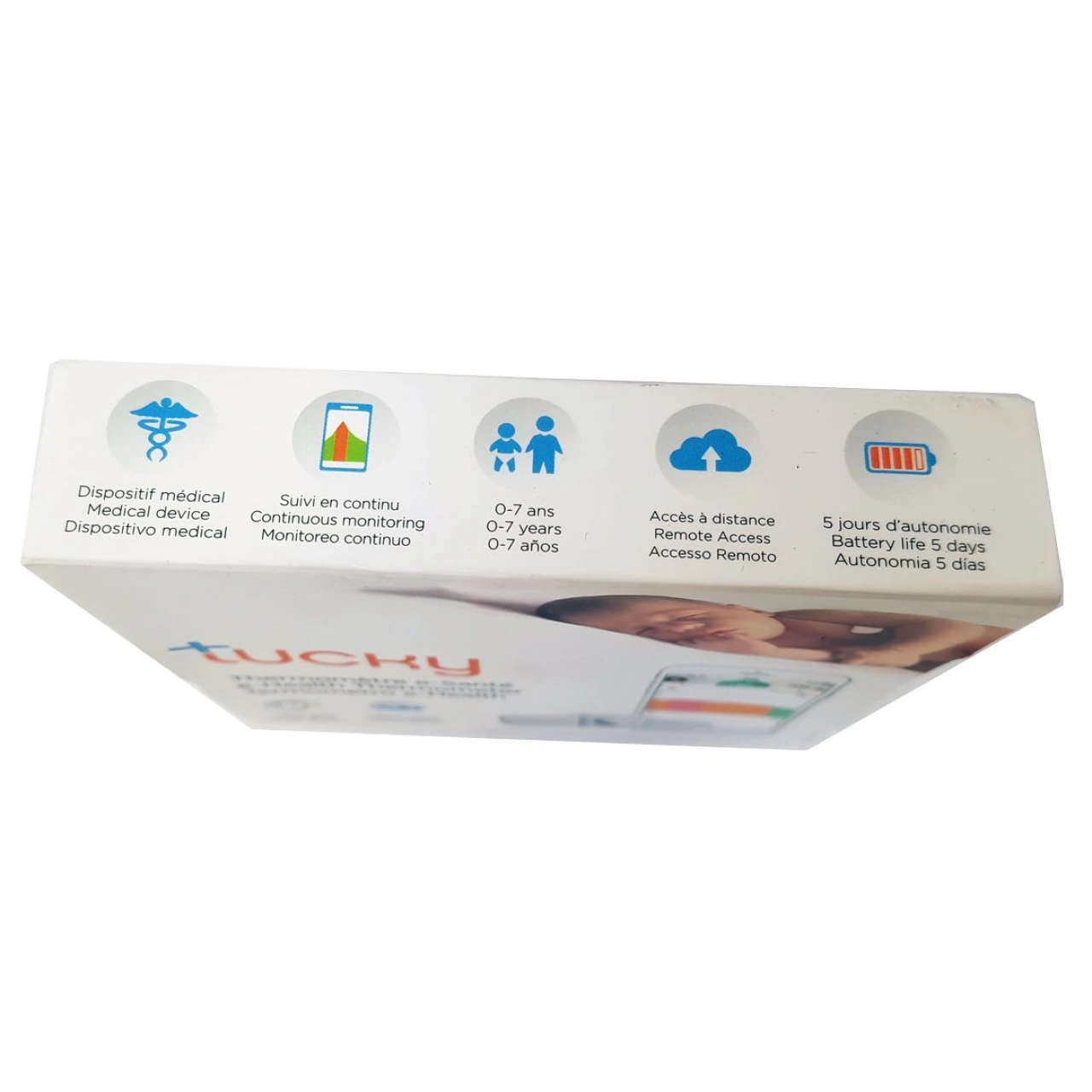 Distroff Tucky e-Santé Thermomètre Bébé Connecté - Vue 4