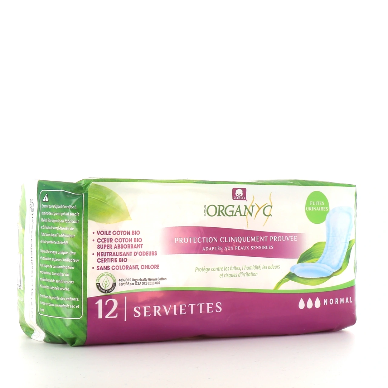 Organyc Protections Fuites Urinaires Bio - Vue 10