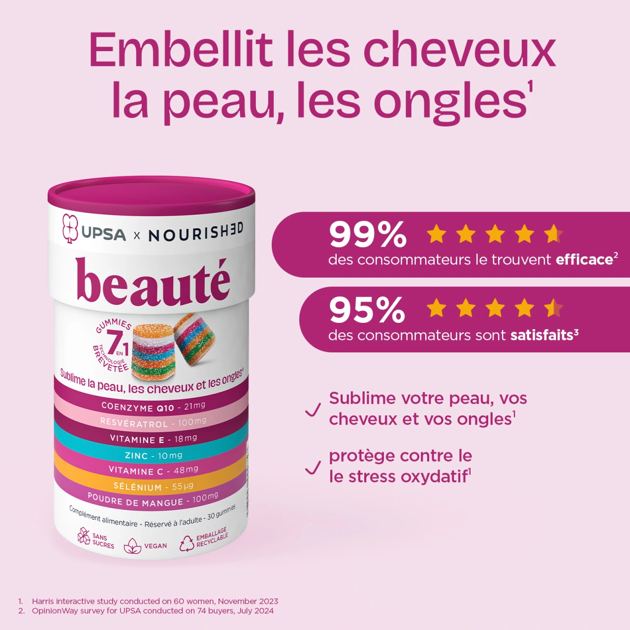 UPSA Gummies 7 en 1 Beauté - Vue 4