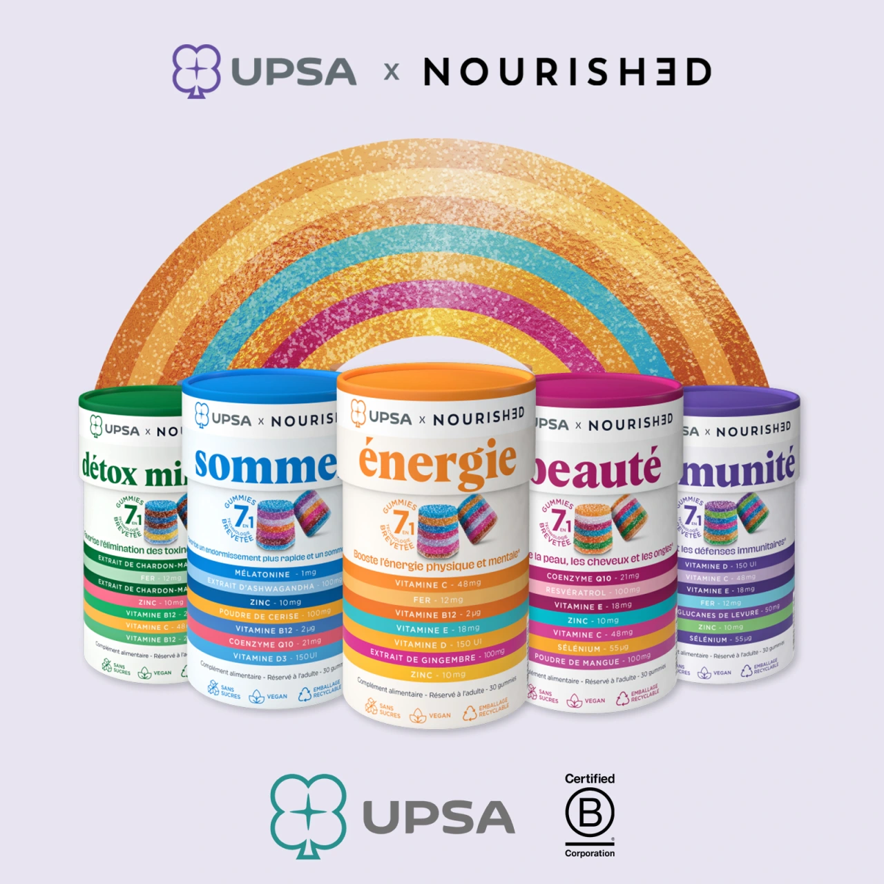 UPSA Gummies 7 en 1 Immunité - Vue 8