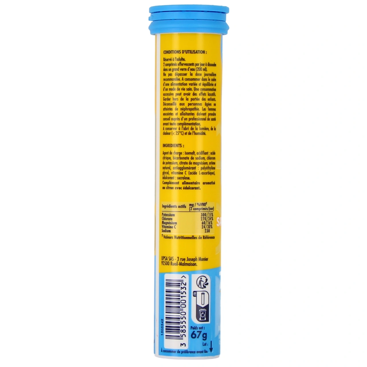 UPSA HydraFizz - Vue 7