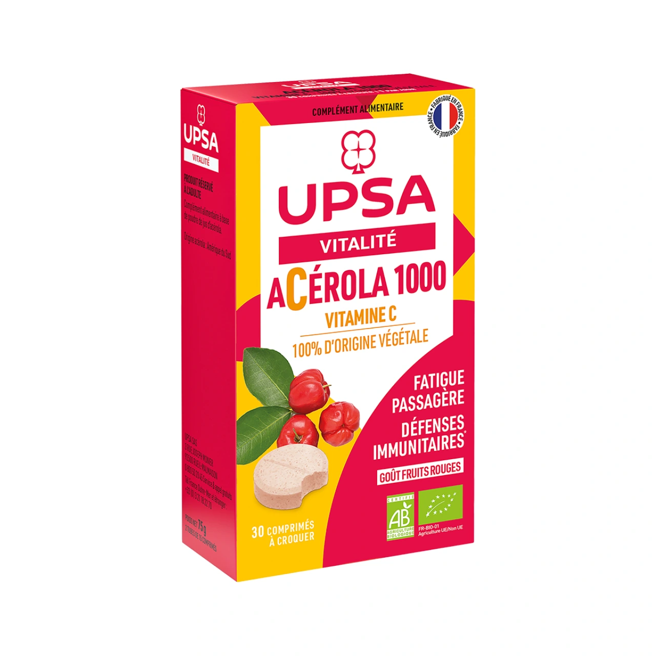 UPSA Vitalité Acérola 1000 Bio - Vue 6