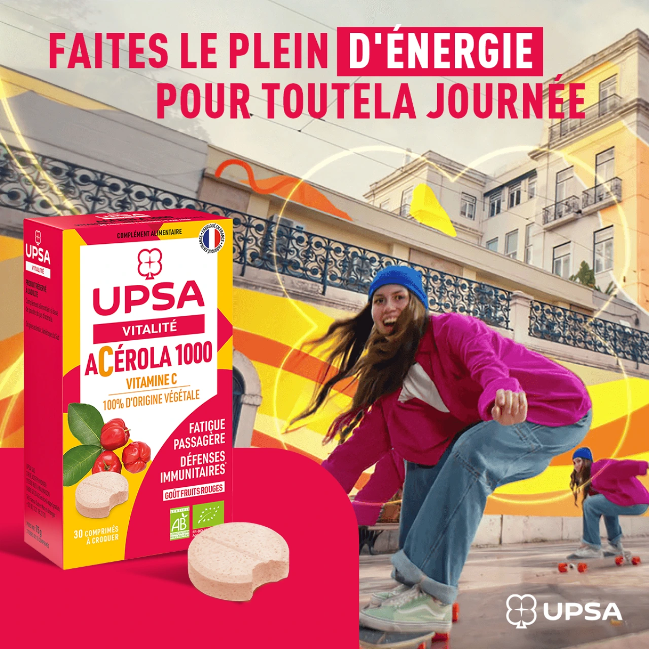 UPSA Vitalité Acérola 1000 Bio - Vue 10