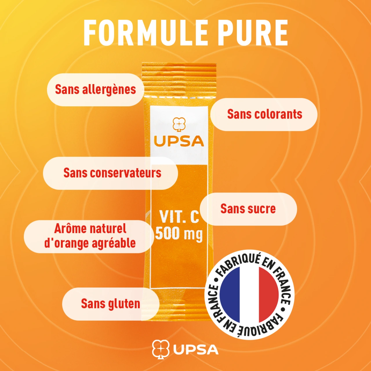 UPSA Vitalité Vitamine C 500 mg Sticks - Vue 3