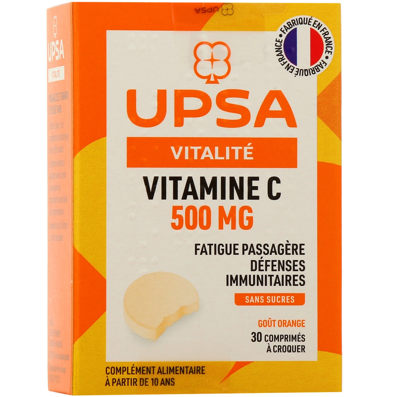 UPSA Vitalité Vitamine C 500 mg Comprimés à Croquer - Vue 4