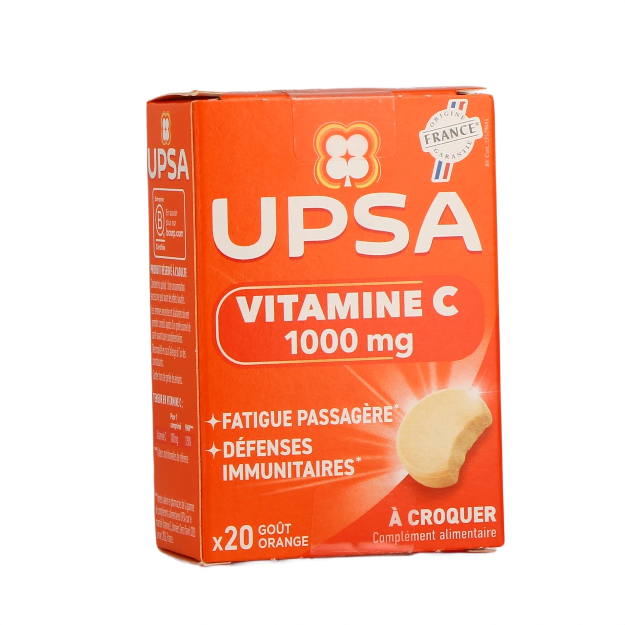 UPSA Vitamine C 1000mg comprimés à croquer - Vue 2