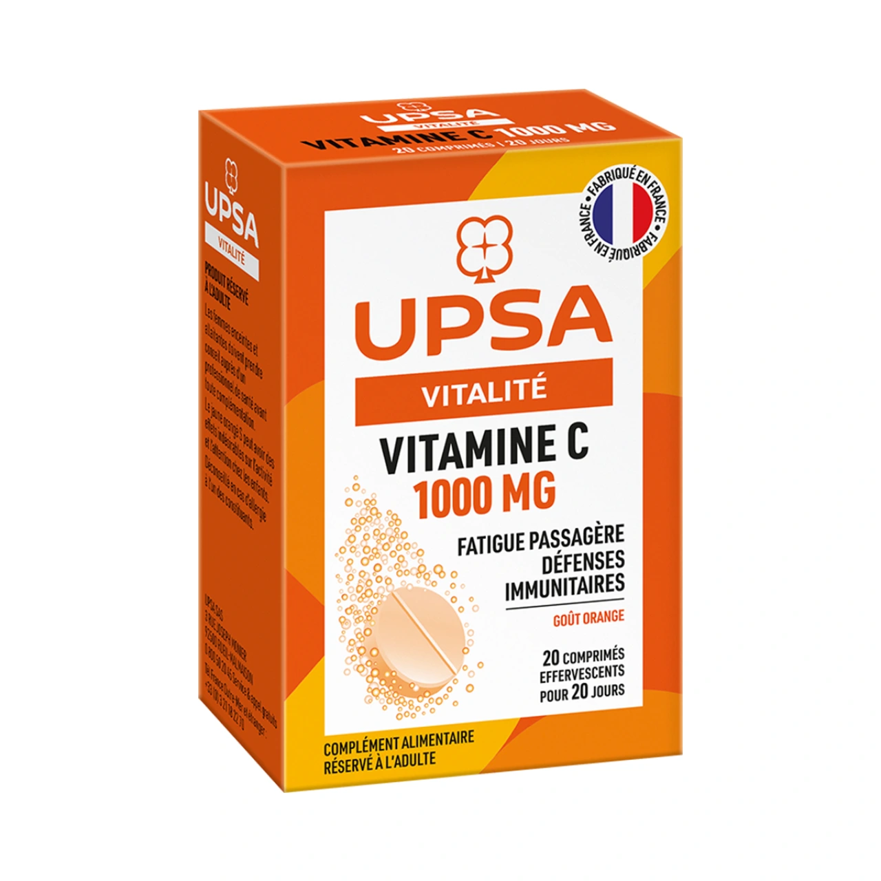 UPSA Vitamine C 1000mg comprimés effervescents - Vue 3