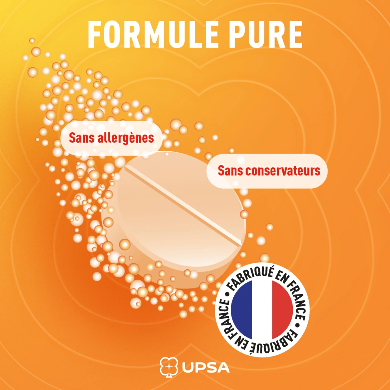 UPSA Vitamine C 1000mg comprimés effervescents - Vue 4