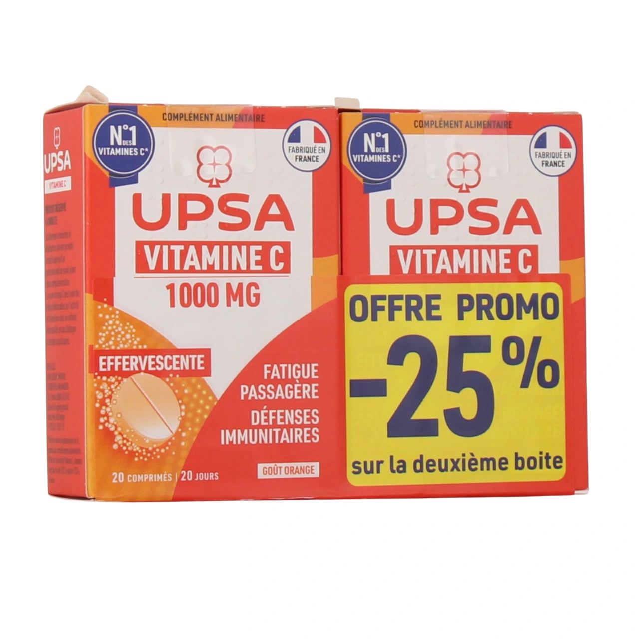 UPSA Vitamine C 1000mg comprimés effervescents - UPSA