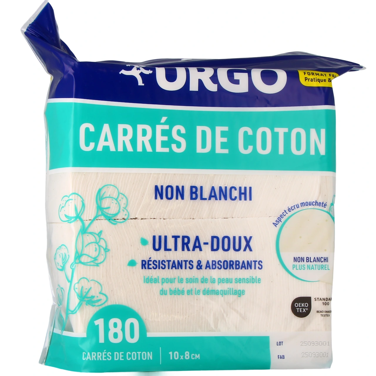Urgo Carrés De Coton Non Blanchi - Urgo