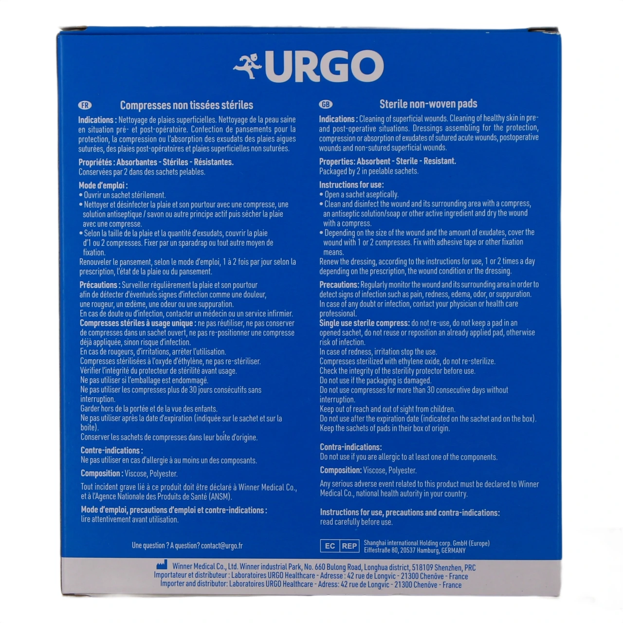 Urgo Compresses Stériles Non Tissées - Vue 8