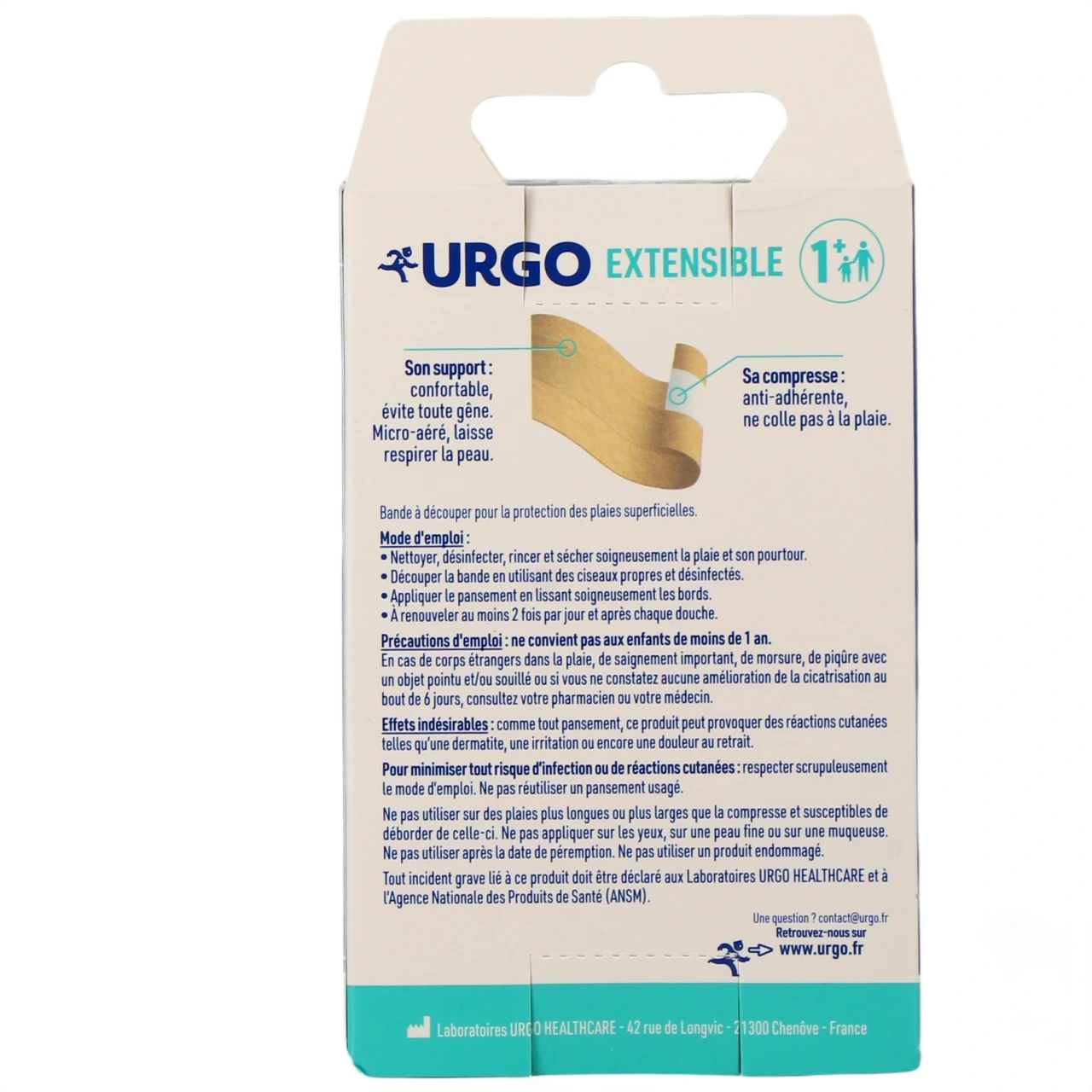 Urgo Extensible Pansements - Vue 3