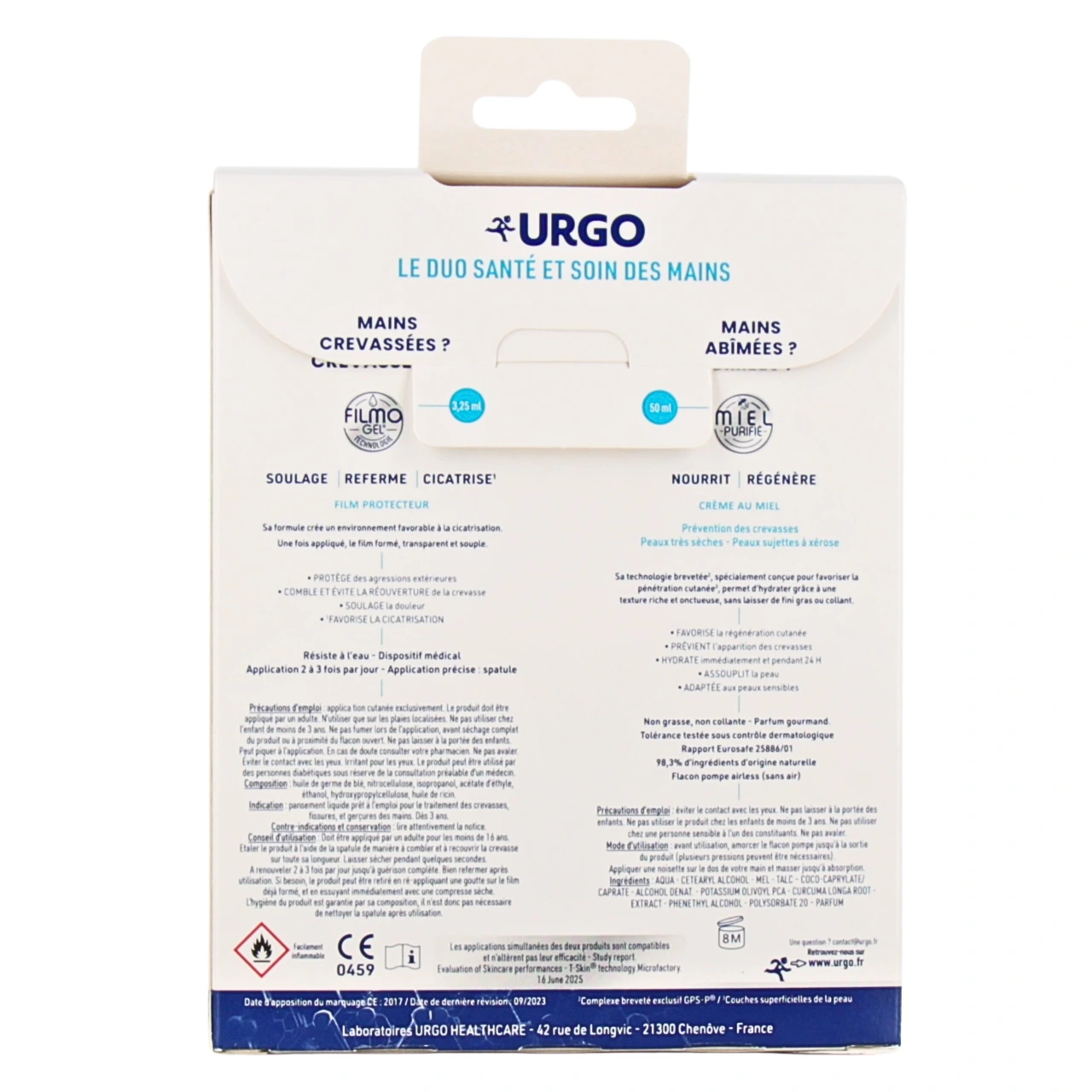 Urgo Filmogel Crevasses Mains - Vue 4