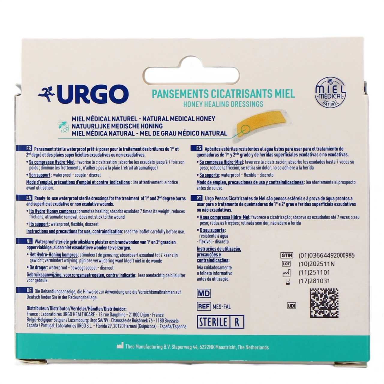 Urgo Pansements Brûlures et Blessures Superficielles - Vue 3