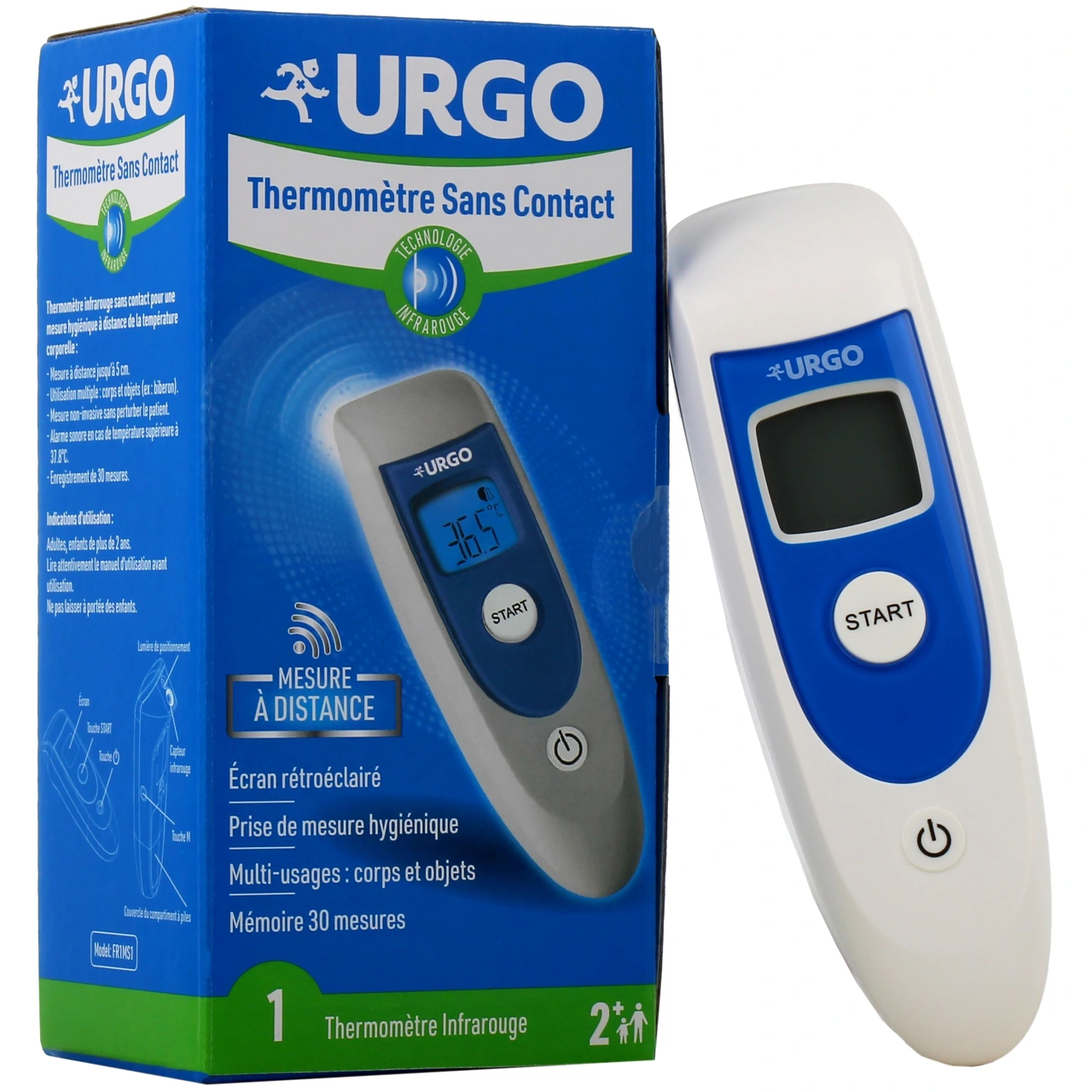Urgo Thermomètre Sans Contact - Urgo