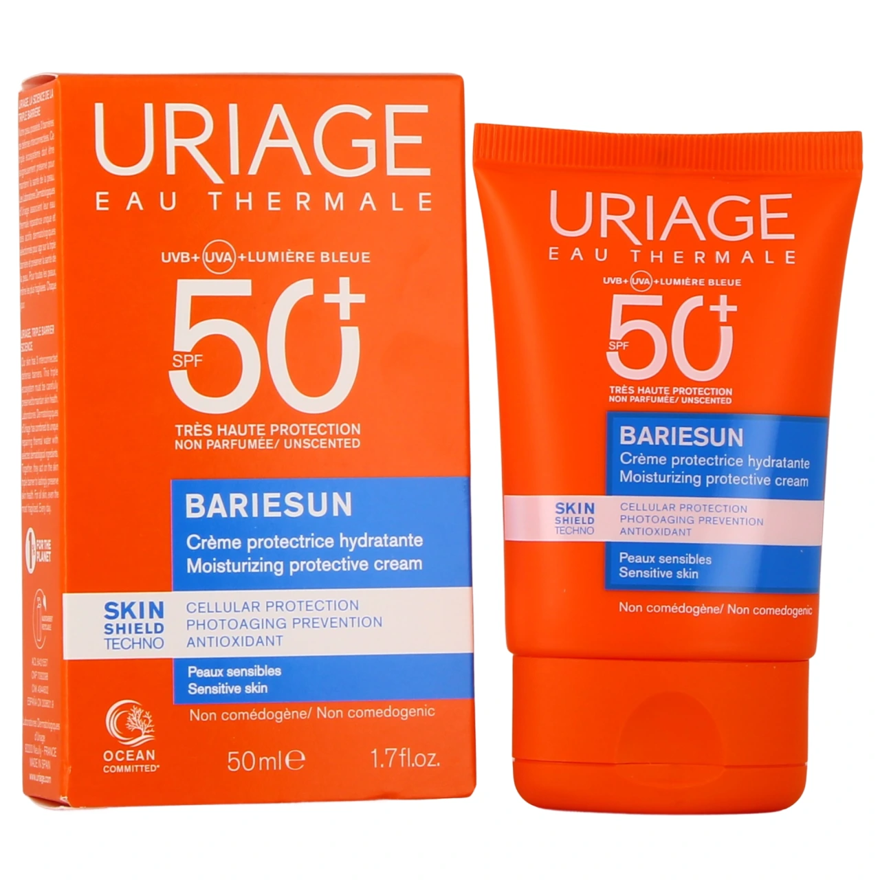 Uriage Bariésun Crème Solaire Hydratante SPF 50+ - Vue 4