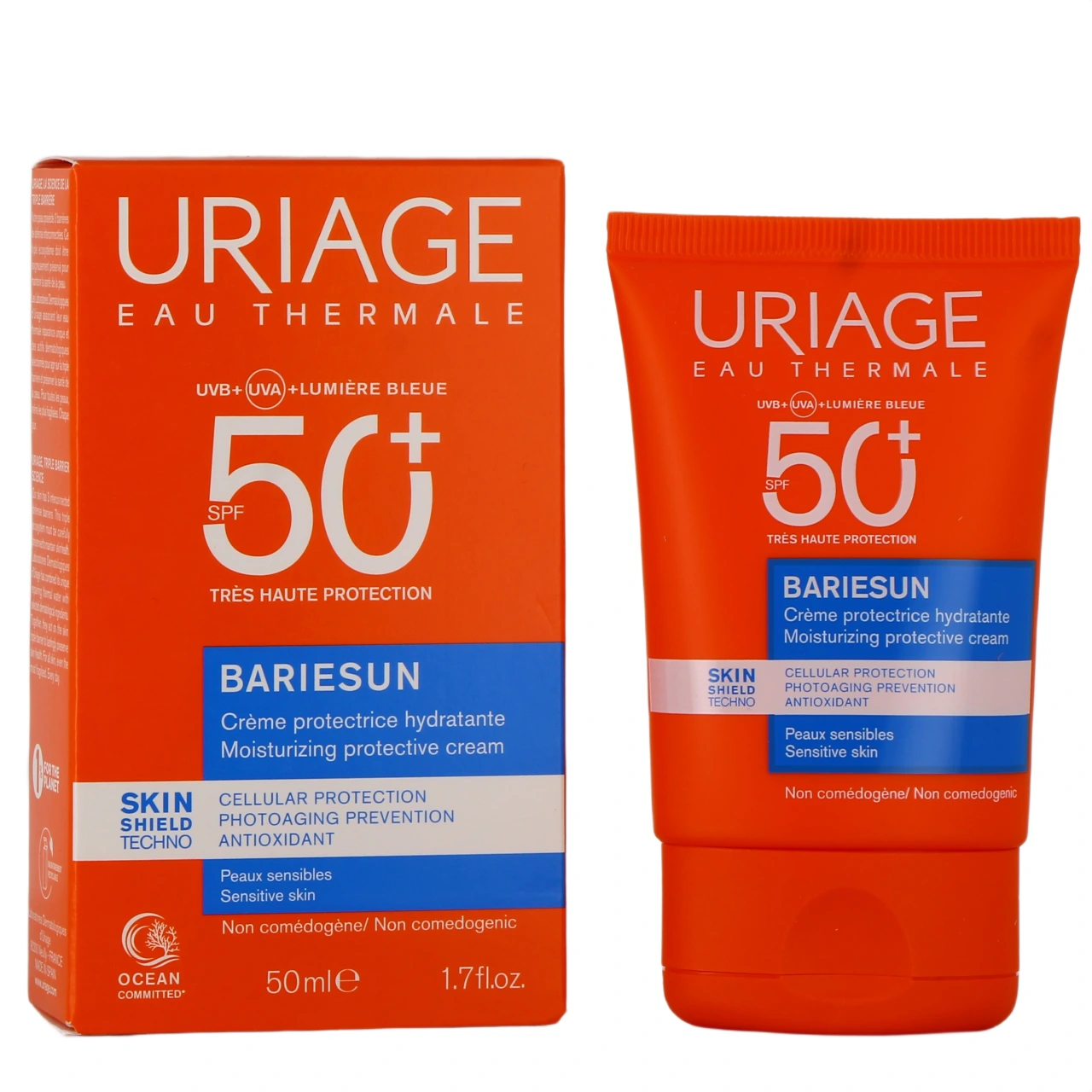 Uriage Bariésun Crème Solaire Hydratante SPF 50+ - Bariésun