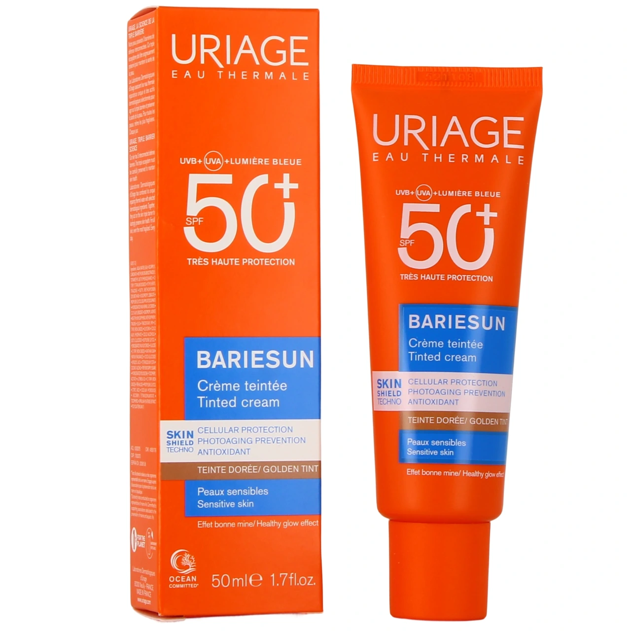 Uriage Bariésun Crème Solaire Teintée SPF 50+ - Bariésun