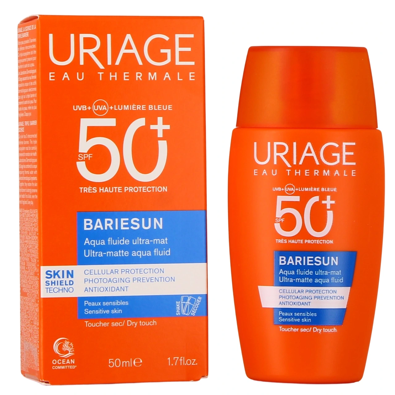 Uriage Bariésun Fluide Solaire Matifiant SPF 50+ - Bariésun