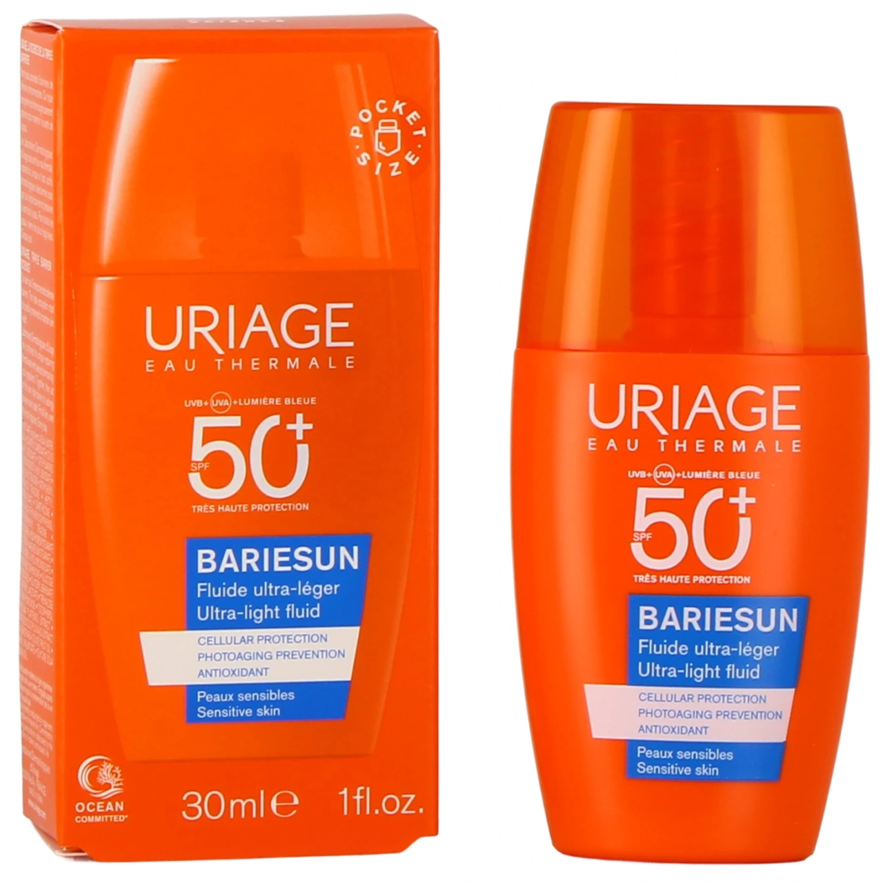 Uriage Bariésun Fluide Solaire Ultra Léger SPF 50+ - Bariésun