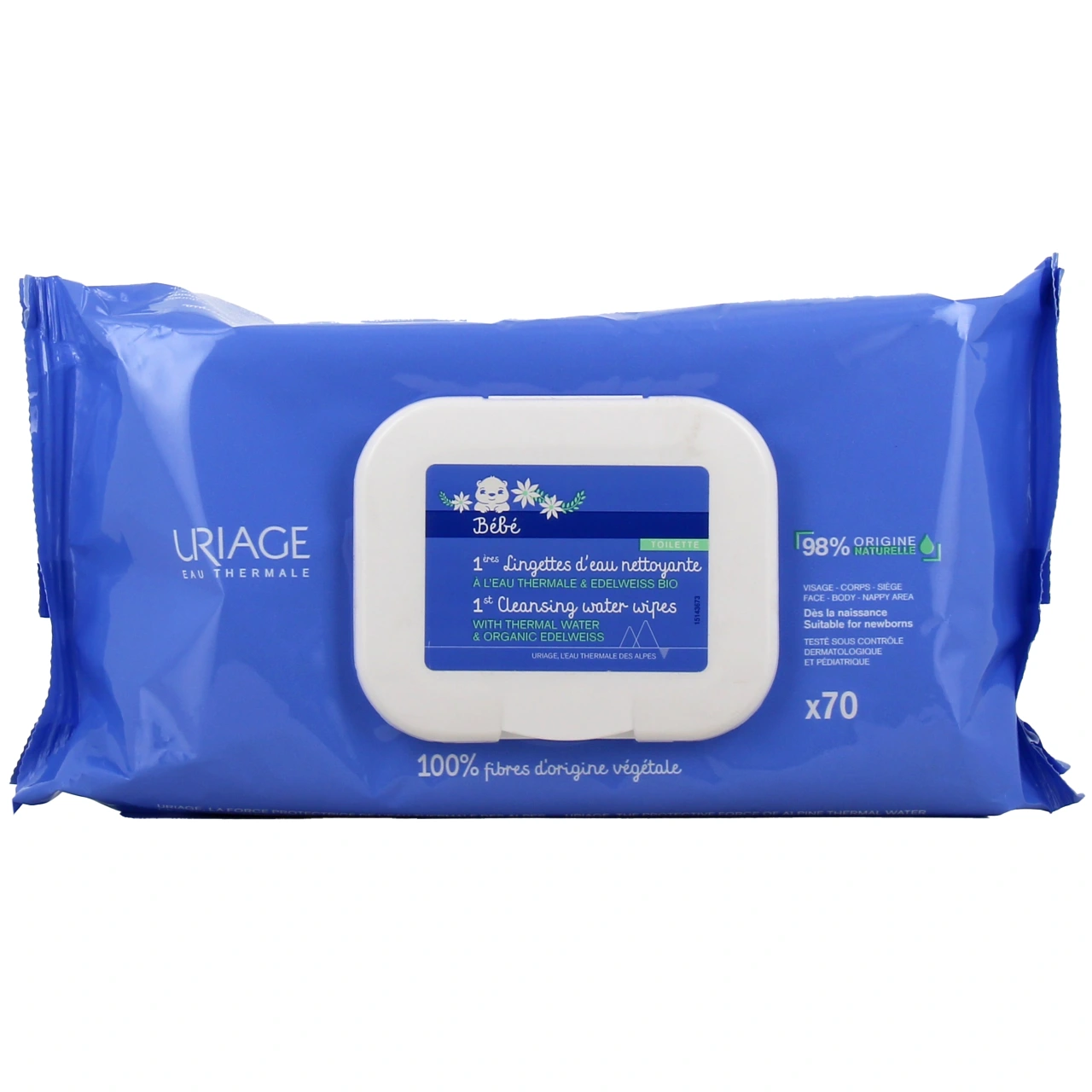 Uriage Bébé 1ères Lingettes Nettoyantes - Uriage Bébé