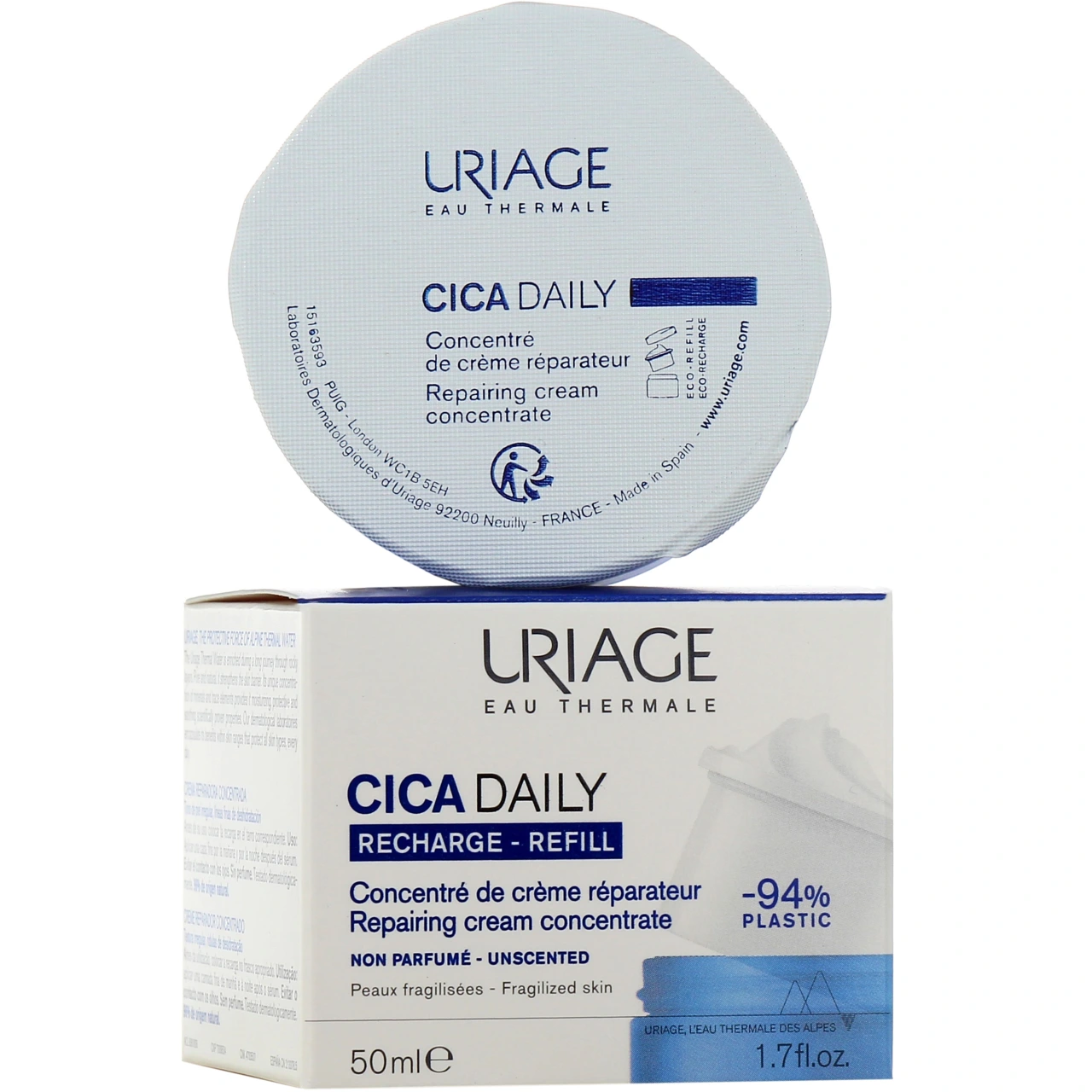Uriage Cica Daily Concentré de Crème Réparateur - Vue 4