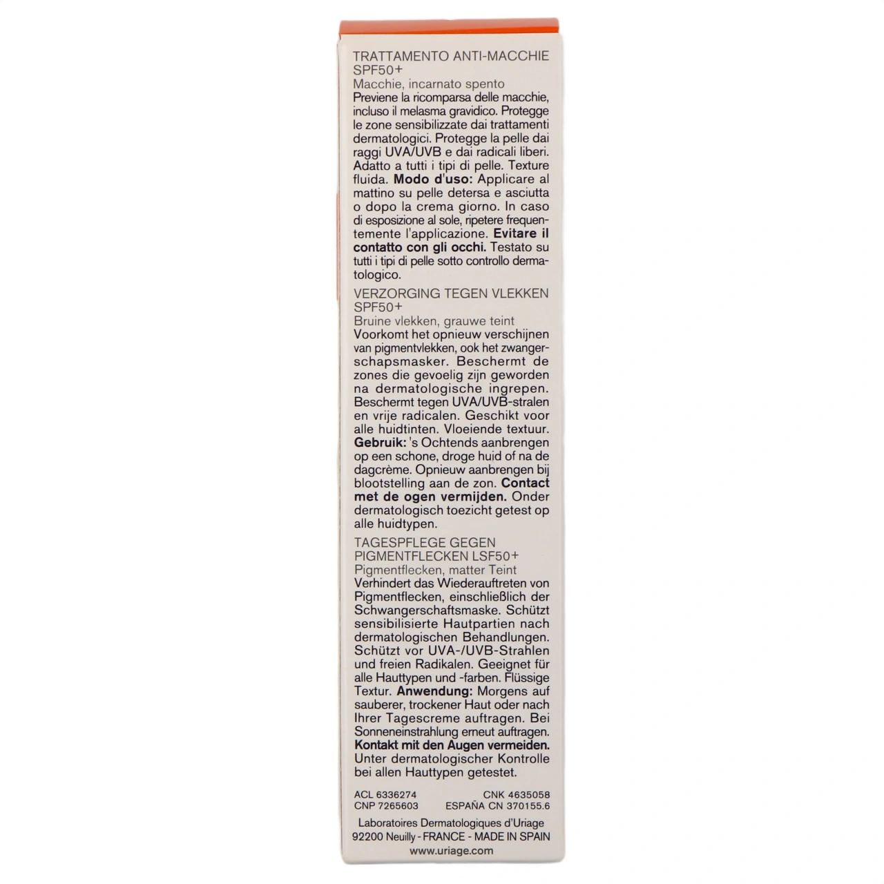 Uriage Dépiderm Soin de Jour Anti-Taches SPF 50+ - Vue 3