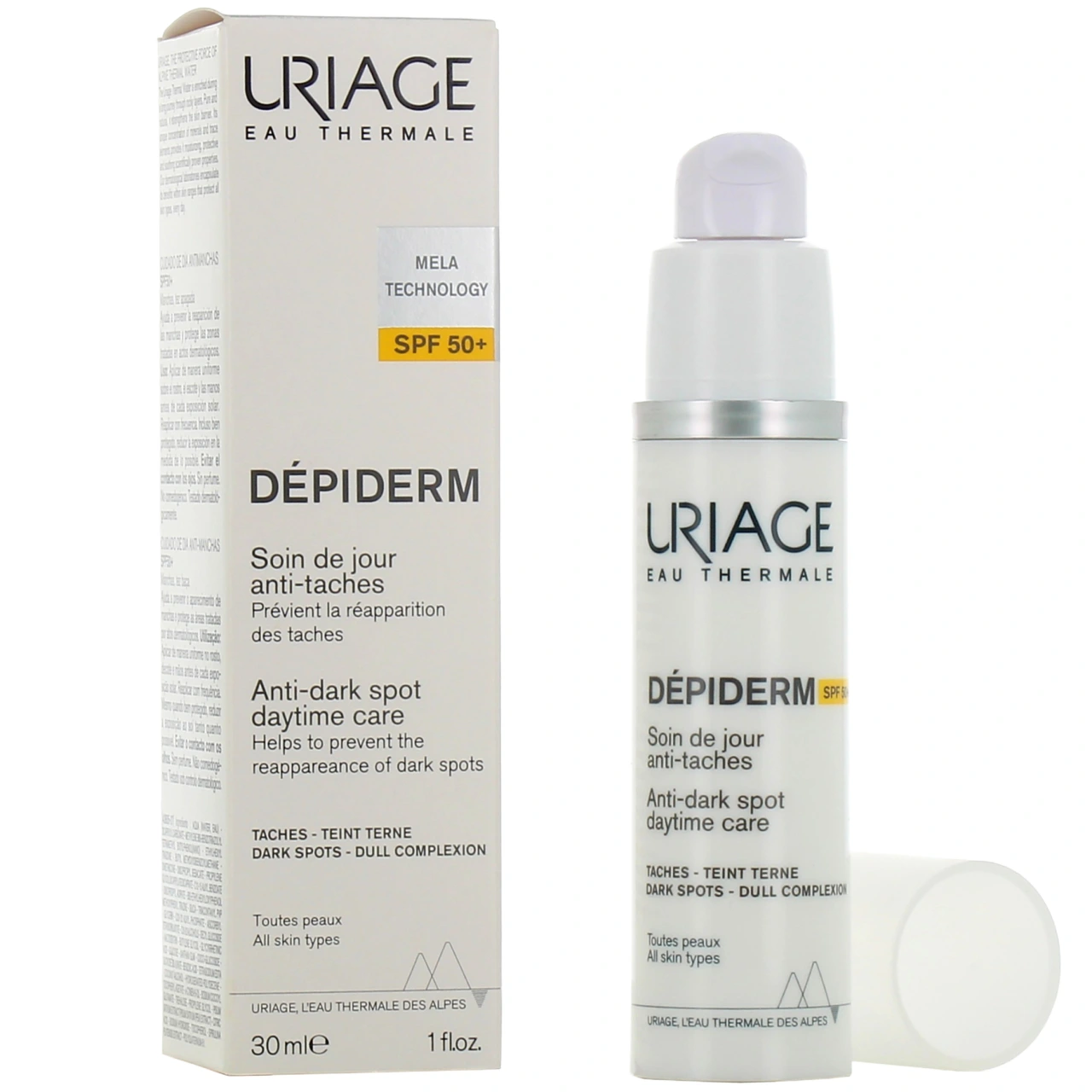 Uriage Dépiderm Soin de Jour Anti-Taches SPF 50+ - Uriage