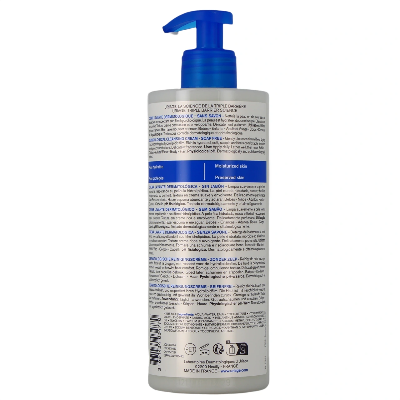 Uriage Derm-Phy Crème Lavante - Vue 6