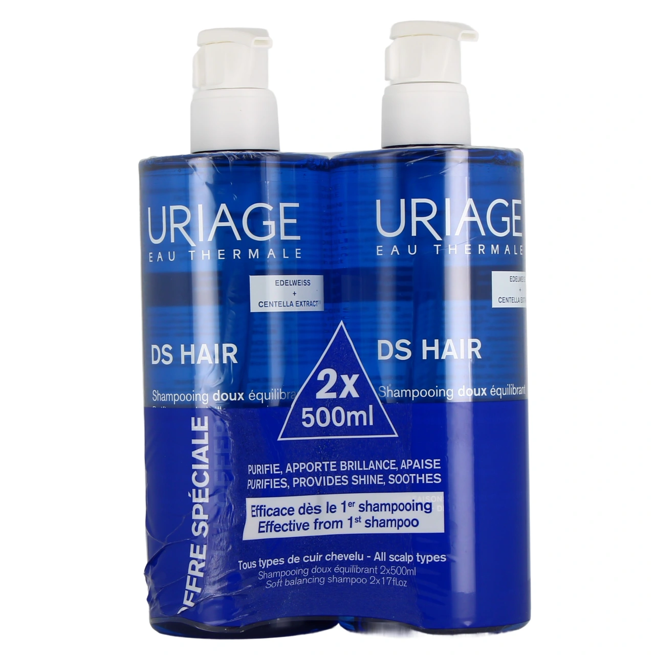 Uriage DS Hair Shampooing Doux Equilibrant - Vue 3