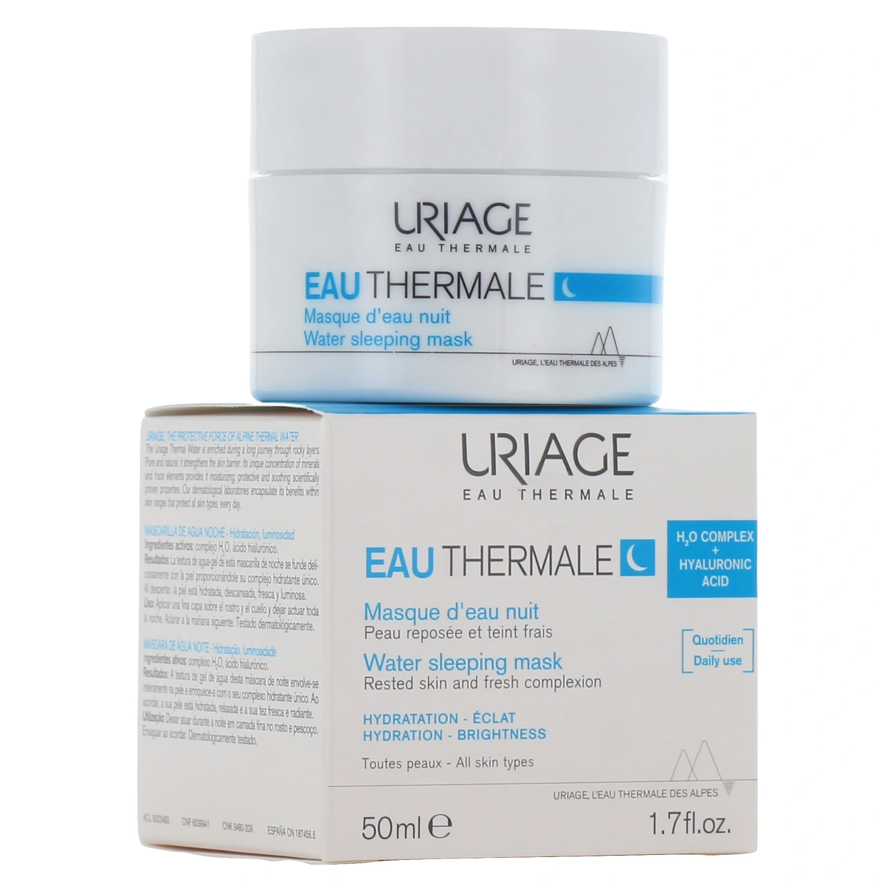 Uriage Masque d'Eau Nuit - Uriage