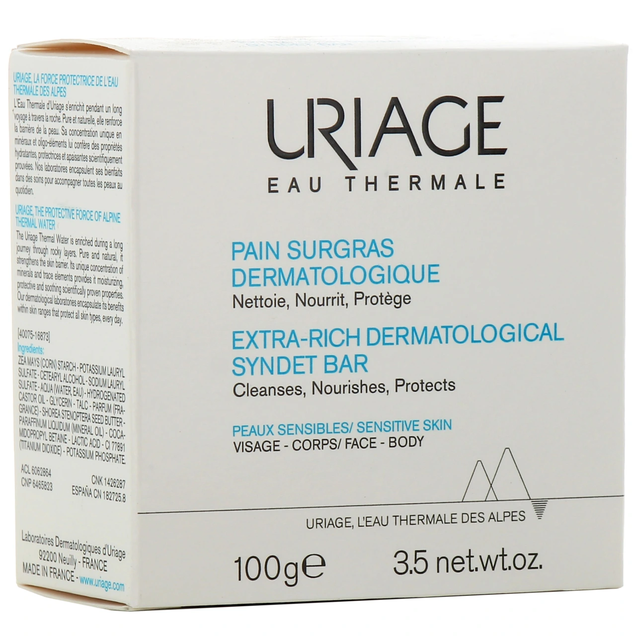 Uriage Pain surgras dermatologique - Uriage